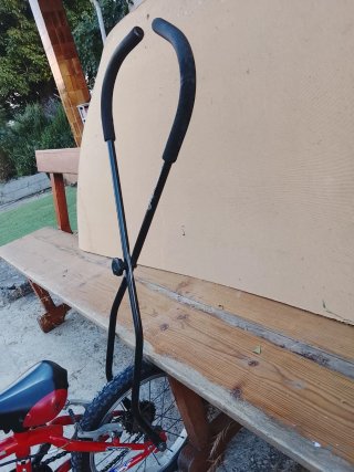 Barra sujeción bici niño