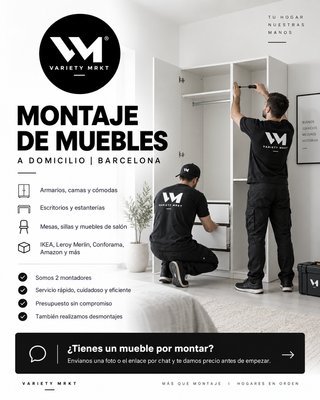MONTAJE DE MUEBLES A DOMICILIO | BARCELONA