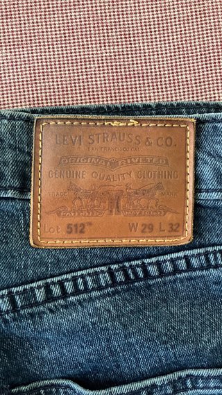 Pantalones vaqueros Levi’s 512 Slim Taper (hombre)