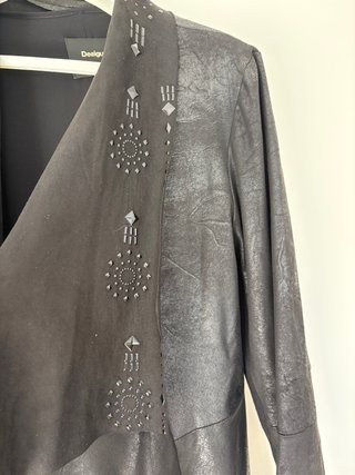 Chaqueta Desigual Negra Talla 42 Mujer