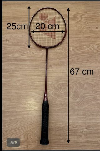 2 Raquetas Bádminton Yonex Muscle Power