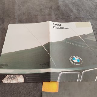 Catálogo BMW 524td E28 Diesel 1984