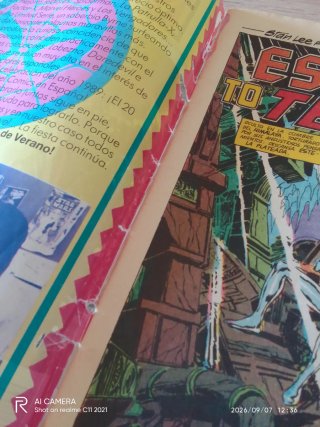 Clásico Marvel, estela plateada antiguo