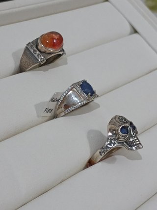 Anillo de plata para hombre