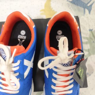 Zapatillas Fútbol Sala Munich G-3 Kid Azul/Naranja