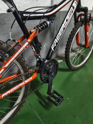 Bicicleta Montaña FreeRider Doble Suspensión 24