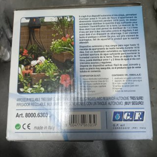 Kit riego automático plantas interior