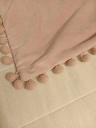 Edredón Cama 135cm Beige/Rosa
