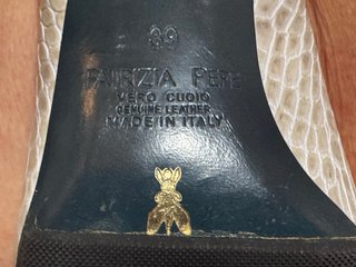 Stivali Patrizia Pepe Pelle Bianco Tg 39
