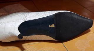 Stivali Patrizia Pepe Pelle Bianco Tg 39