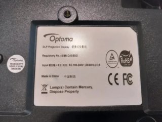 Proyector Optoma DS348 SVGA 3000 lm 3D