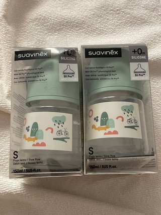 2 Biberones Suavinex SX Pro 150ml S