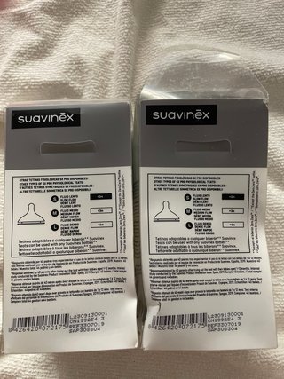 2 Biberones Suavinex SX Pro 150ml S