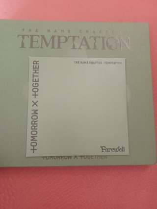 THE NAME CHAPTER: TEMPTATION Album