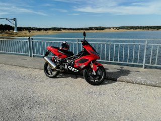 Moto CPI GTR 49cc Roja y Negra