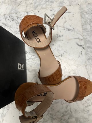 Tacones Elodie Marrones