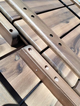 Sklum Mesa Jardín Extensible Tuscana Acacia250-310