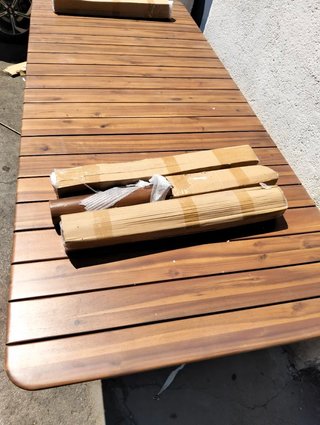 Sklum Mesa Jardín Extensible Tuscana Acacia250-310