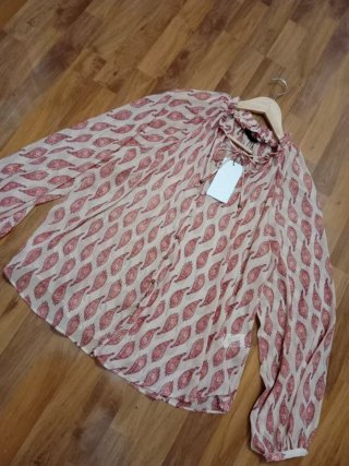 Blusa Zara Estampada