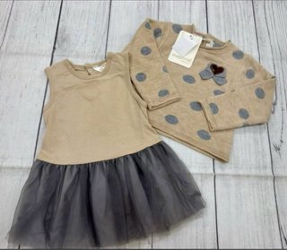 Conjunto Mayoral Vestido + Jersey 6-9 meses