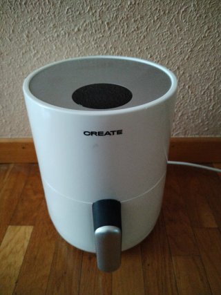 Freidora de aire Create blanca 1.5L