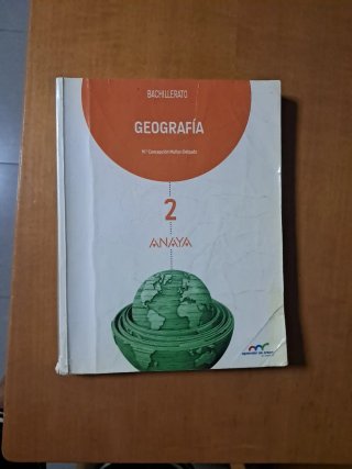 Geografía, 2 Bachillerato