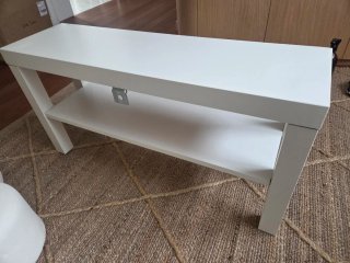 Mueble auxiliar blanco Ikea