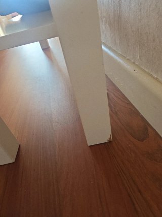 Mueble auxiliar blanco Ikea