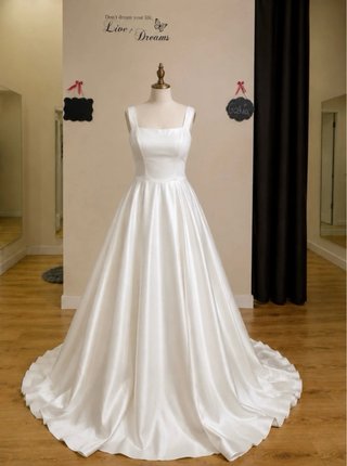 Vestido de Novia Talla 40 Blanco
