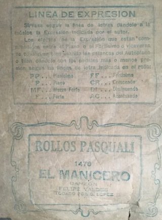 6 Rollos Pianola
