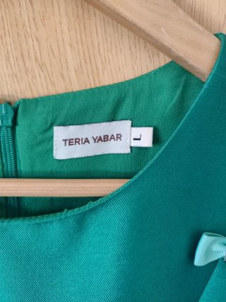 Vestido TERIA YABAR verde talla L