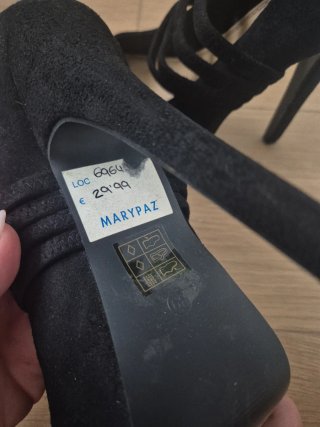 Zapatos de tacón Marypaz negros talla 39