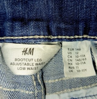 Pantalones campana H&M 10-11 años 146