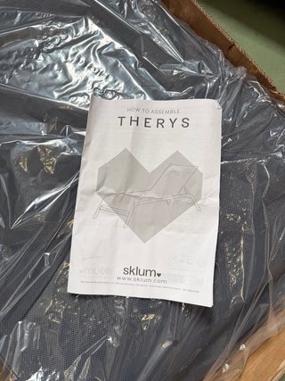 Sklum Tumbona reclinable con cojín Therys