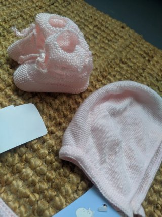 Conjunto bebé rosa