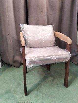 Sklum Silla de jardín con reposabrazos en madera