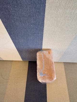 Pastilla de sal rosa