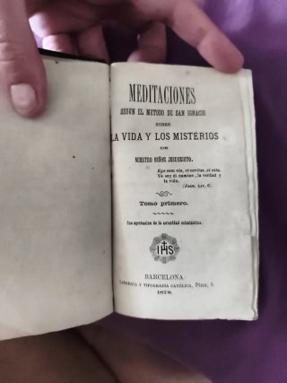 Libro Antiguo Religioso. 1878.