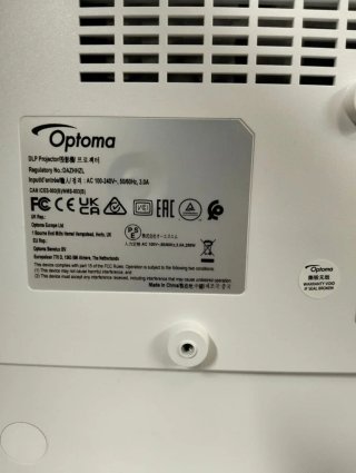Proyector Optoma ZH406 Full HD láser 4500 lm