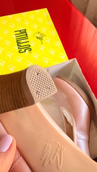 Zapatos Pitillos Piel Rosa Nude T39, como nuevos.