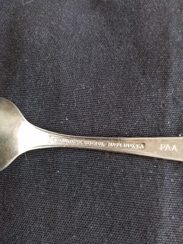 Cucharita Pan Am Plata