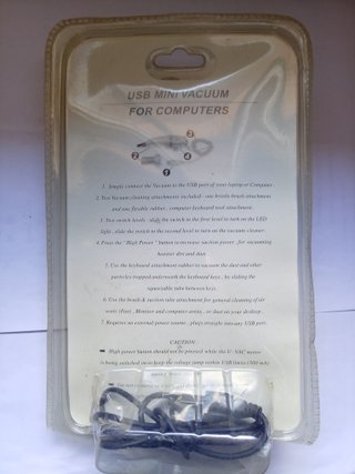 Mini aspirapolvere USB per computer
