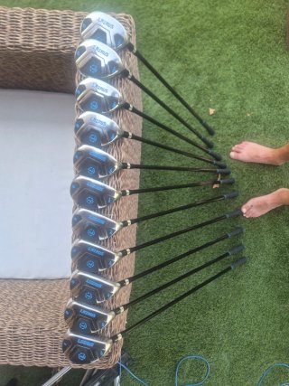 Juego de palos hibridos del 1 al G