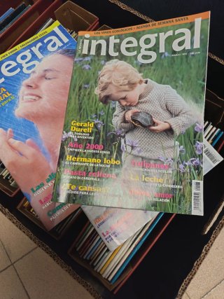 Revistas Integral. Números años 80 y 90.