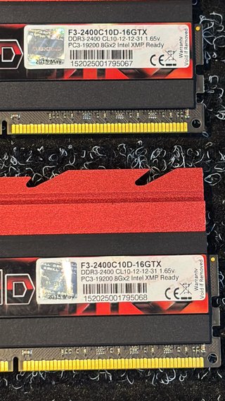G.Skill TridentX DDR3 16GB (8GBx2) 2400MHz