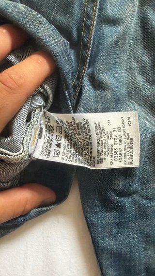 Bermuda jeans Levi's uomo vintage taglia M