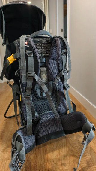 Mochila montaña bebés Deuter Kid Comfort 1 Plus