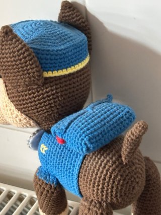 Muñeco Chase Patrulla Canina Crochet