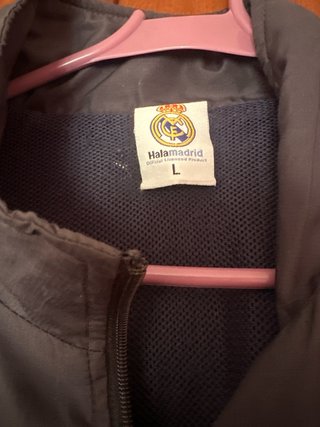 Cortavientos oficial Real Madrid Talla L