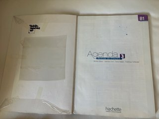 Libro Agenda 3 Méthode de français B1 Hachette